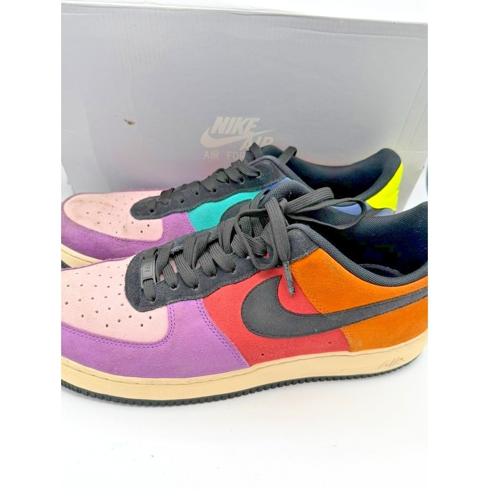Nike Air Force 1 Low '07 LV8 Atmos Pop The Street Multicolor Suede Men's 11